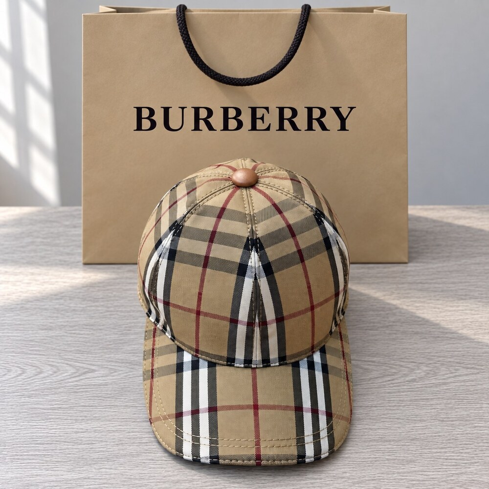 Burberry Vintage Check Baseball Cap
